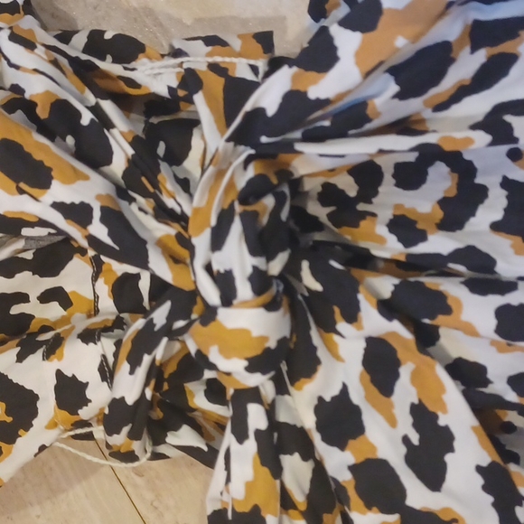 NWT J.Crew Animal Print Button Down Belted Midi Shirt Dress - Picture 2 of 6